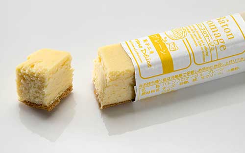 チーズケーキ バトンフロマージュのお取り寄せ バトンフロマージュ チーズケーキを全国にお届け 菓子工房フラノデリス 菓子工房フラノデリス